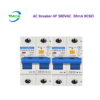 AC Breaker 4P 380VAC 30mA RCBO