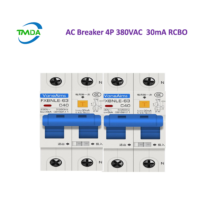 AC Breaker 4P 380VAC 30mA RCBO