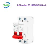DC Breaker 2P 1000VDC DIN rail