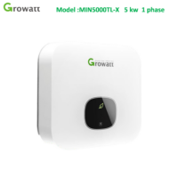 Growatt  Model :MIN5000TL-X   5 kw  1 phase